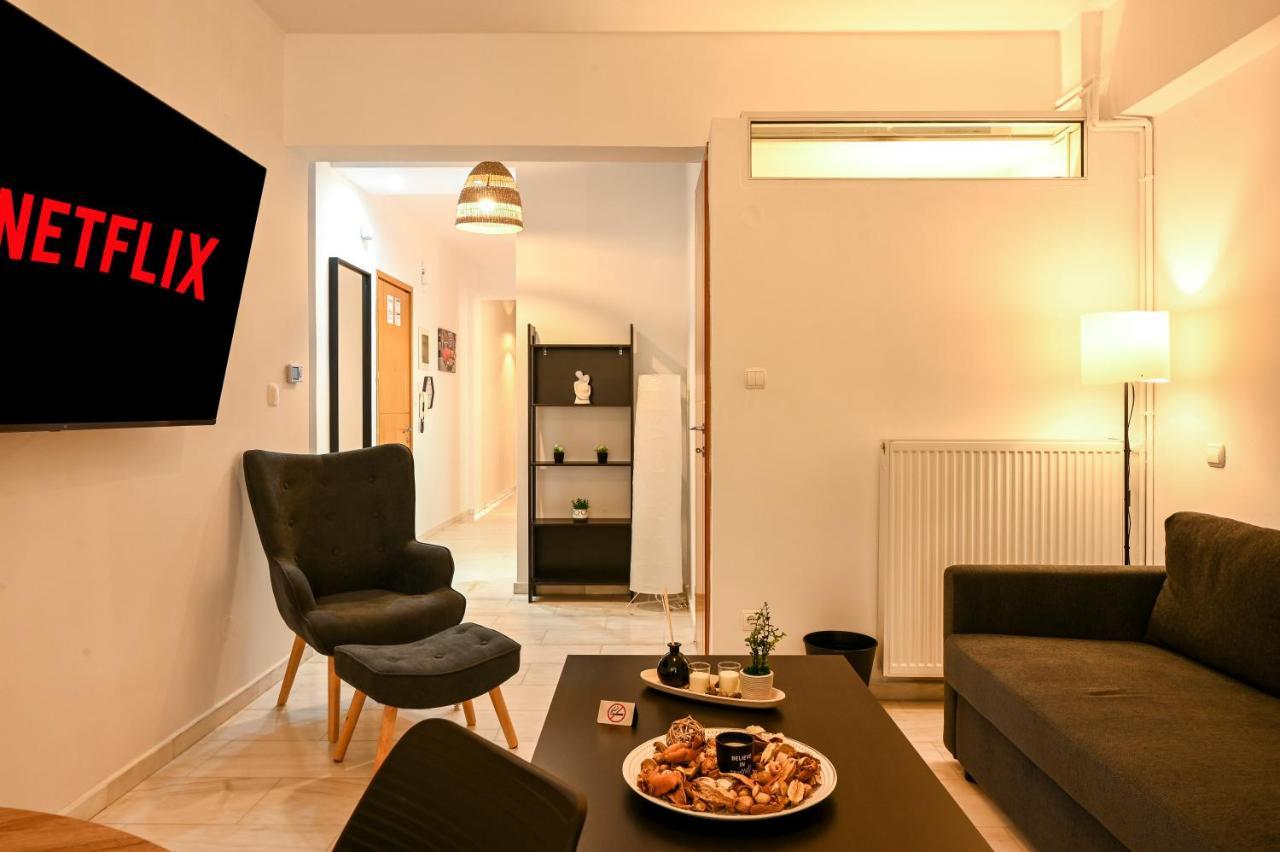 Thessaloniki Center Modern Apartment מראה חיצוני תמונה